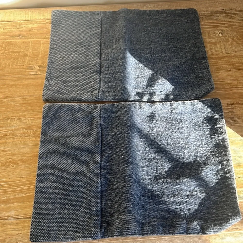 West Elm Set of Two Navy Placemats